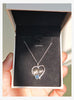 Heart-Shaped Steel Mom Necklace